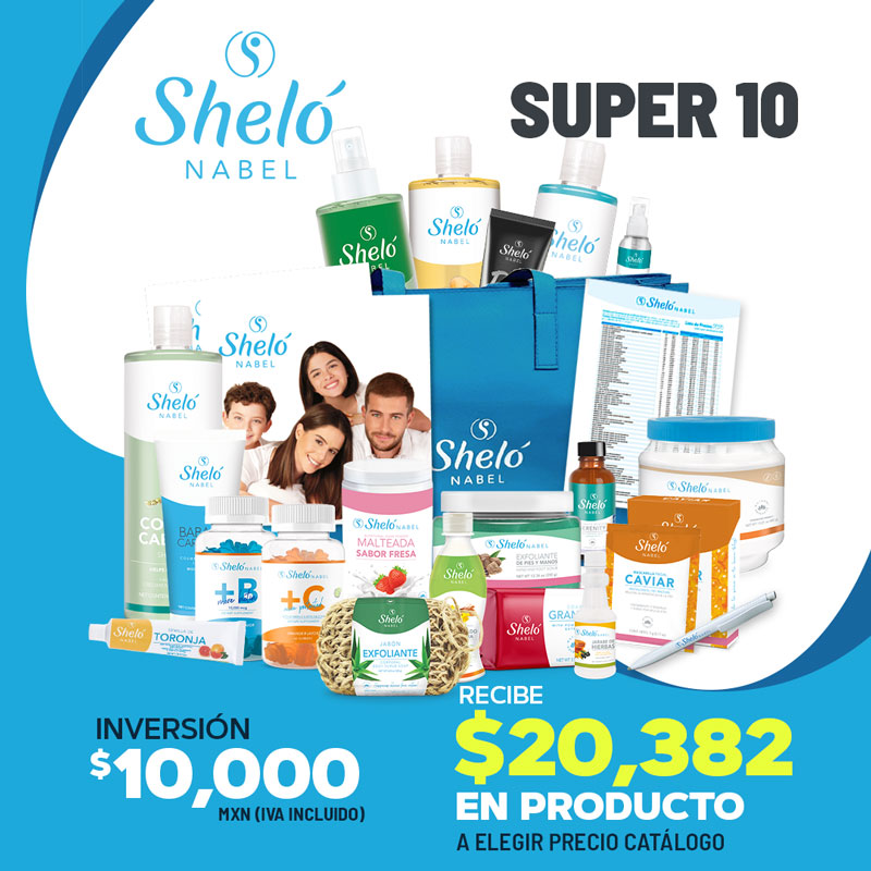 Kit SUPER10 Sheló NABEL - Sheló NABEL México